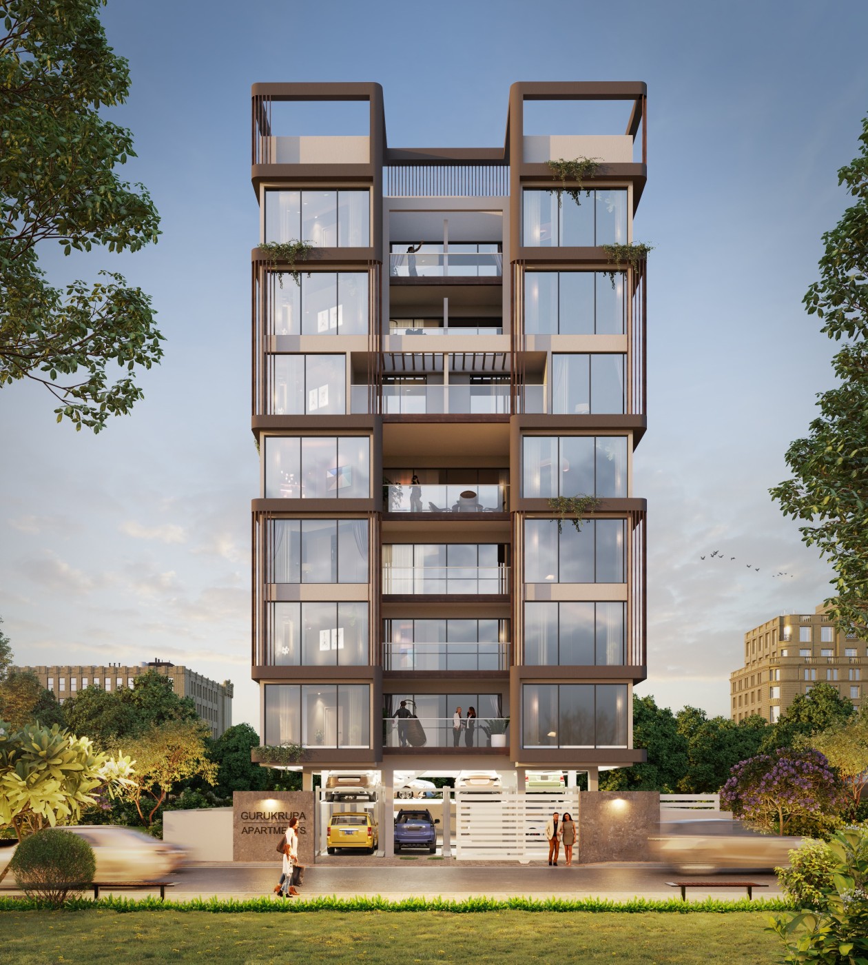 Gurukrupa Apartment view 1